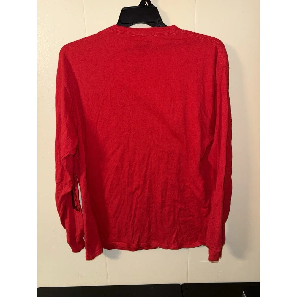 Levi's Men's Long Sleeve Tshirt Red